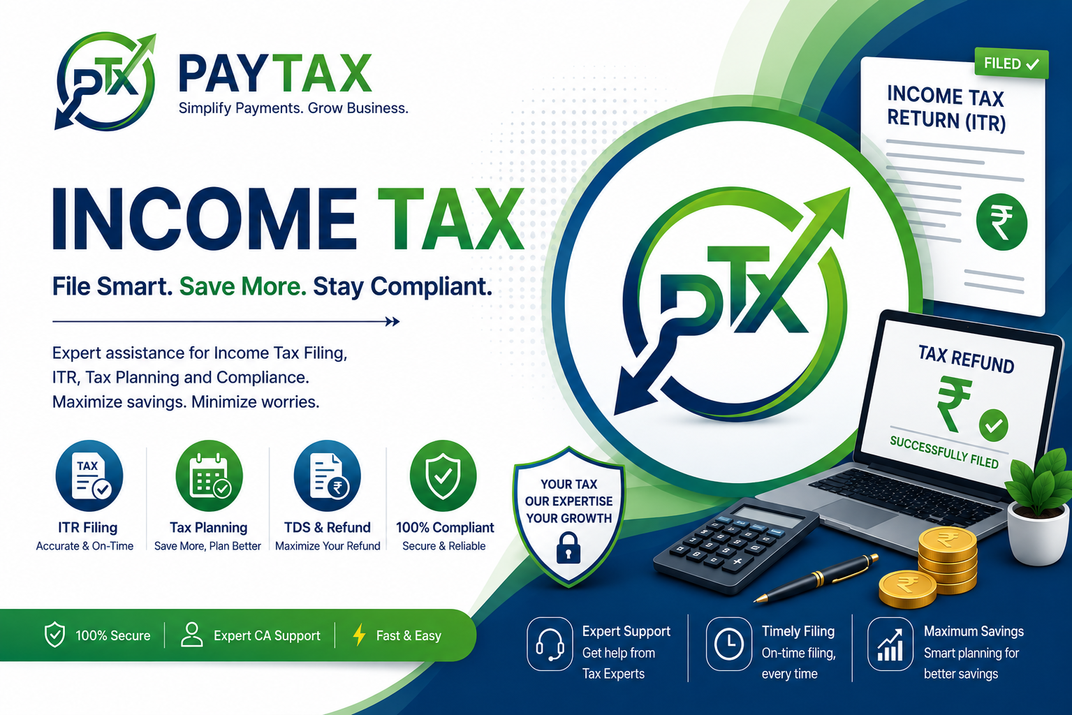 PAYTAX income tax filing services